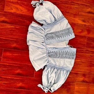 Free people Drive You Mad Blouse